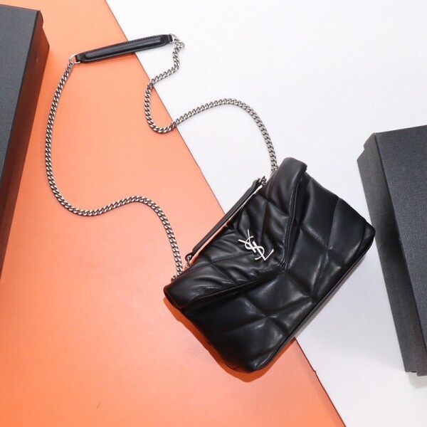 위핑,생로랑 Saint Laurent loulou 모던 캐주얼 체인 숄더 크로스백