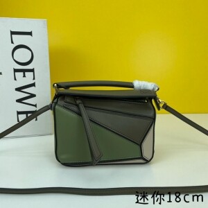 로에베 LOEWE MINI PUZZLE 클래식 모던 숄더 크로스백