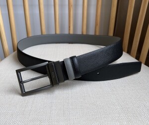 프라다 PRADA 남성 양면 캐주얼 벨트 3.5cm