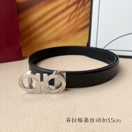 페라가모 Ferragamo 모던 심플 남성 자동 벨트 3.5cm