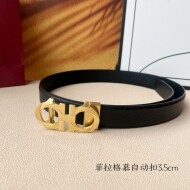페라가모 Ferragamo 모던 심플 남성 자동 벨트 3.5cm