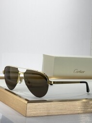 까르띠에 Cartier 클래식 모던 빈티지 선글라스 남녀공용 CT0386S 60口15-140