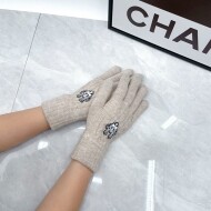 크롬하츠 Chrome Hearts 십자가 로고 남녀 니트 장갑