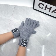 샤넬 CHANEL 양 C 클래식 로고 남녀 니트장갑