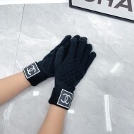 샤넬 CHANEL 양 C 클래식 로고 남녀 니트장갑