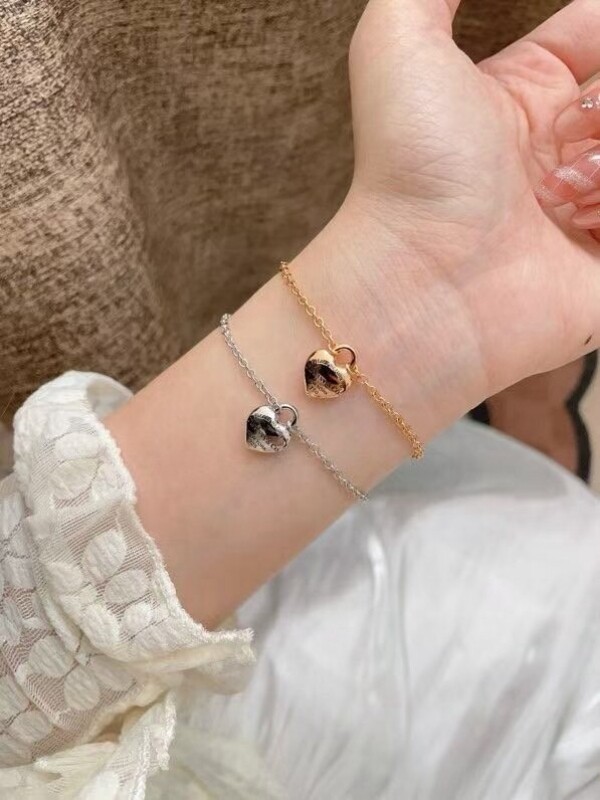 위핑,티파니 하트 볼 체인 팔찌