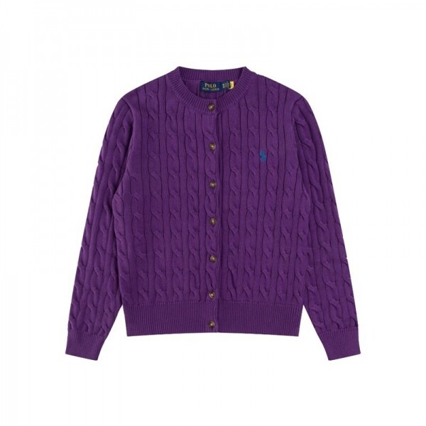 위핑,폴로 랄프로렌 RALPH LAUREN 자수 로고 긴팔 니트 카디건 톱