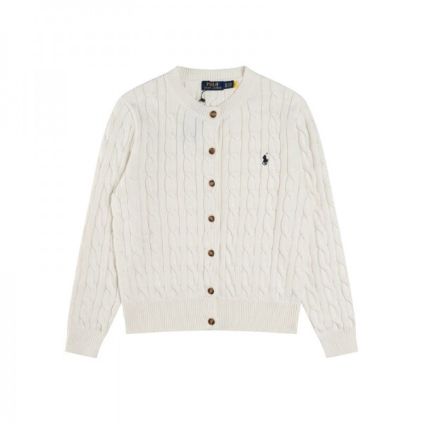 위핑,폴로 랄프로렌 RALPH LAUREN 자수 로고 긴팔 니트 카디건 톱