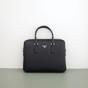 프라다 사피아노 가죽 브리프케이스 서류가방
