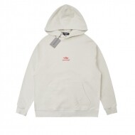 발렌시아가 BALENCIAGA 트렌디한 빈티지 디자인 캐주얼 커플 후드티셔츠