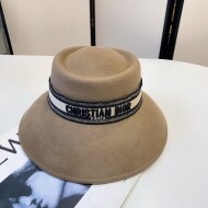 디올 DIOR 이니셜 로고 기질 명원 울 선캡