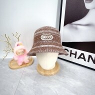 구찌 GUCCI 심플 캐주얼 야상 니트 남녀 버킷햇