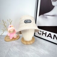 구찌 GUCCI 심플 캐주얼 야상 니트 남녀 버킷햇