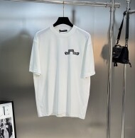크롬하츠 Chrome Hearts 클래식한 요소 프린팅 트렌디 커플룩 반팔 티셔츠