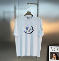 몽클레르 MONCLER 모던 클래식 캐주얼 반팔 티 남녀 공용