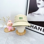 미우미우 MIU MIU 신상 심플 야상 커플 버킷햇