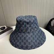 구찌 GUCCI 클래식 로고 모던 야상 커플 버킷햇
