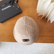 샤넬 CHANEL 클래식 로고 니트 커플 버킷햇