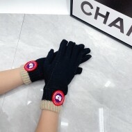 캐나다구스 Canada Goose 울 클래식 로고 아웃도어 남녀 장갑