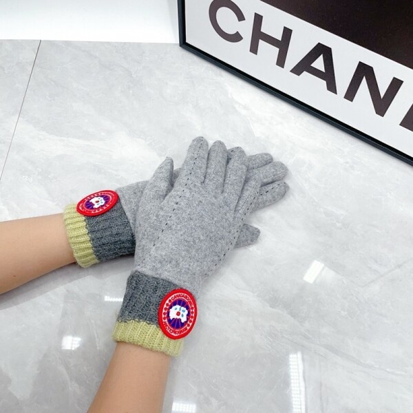위핑,캐나다구스 Canada Goose 울 클래식 로고 아웃도어 남녀 장갑