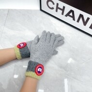 캐나다구스 Canada Goose 울 클래식 로고 아웃도어 남녀 장갑