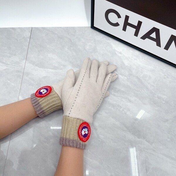 위핑,캐나다구스 Canada Goose 울 클래식 로고 아웃도어 남녀 장갑