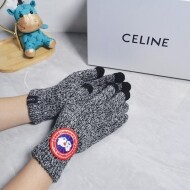 캐나다구스 Canada Goose 울 클래식 로고 아웃도어 남녀 장갑
