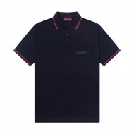 구찌 GUCCI 클래식 모던 디자인 폴로넥 캐주얼 반팔
