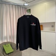발렌시아가 BALENCIAGA 로고 프린트 트렌드 캐주얼 커플 긴팔 맨투맨