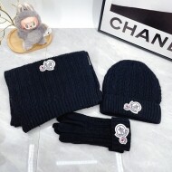 몽클레르 MONCLER 아웃도어비니+니트머플러+장갑 세트