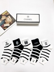 샤넬 CHANEL 신상 모던 스트레치 남녀 발목양말