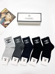 샤넬 CHANEL 신상 모던 스트레치 남녀 발목양말