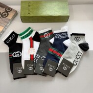 구찌 GUCCI 사계절 입기 순면스판 남녀 발목양말