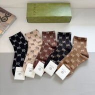 구찌 GUCCI 사계절 입기 순면스판 남녀 발목양말