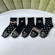 구찌 GUCCI 데일리 캐주얼 아웃도어 남녀 발목양말
