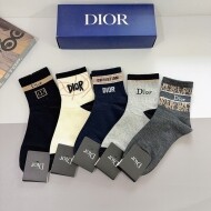 디올 DIOR 스포티 스판 캐주얼 남녀 발목양말
