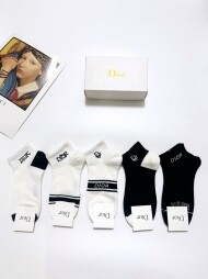 디올 DIOR 컴포트 트레이닝 스판 남여 발목양말