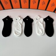 에르메스 Hermès 신상 모던 스트레치 남녀 발목양말