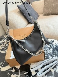 코치 COACH 모던 심플 체인 숄더백