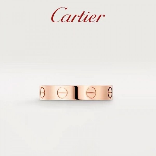 위핑,까르띠에 미니 링 러브 웨딩 밴드 B4085200