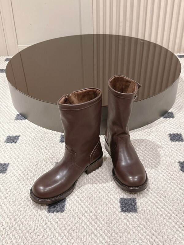 위핑,프라다 PRADA 모던 심플 여성 부츠