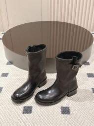 프라다 PRADA 모던 심플 여성 부츠