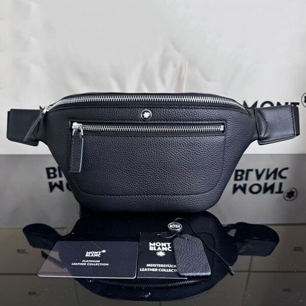 위핑,Montblanc 몽블랑 가슴가방 128509black