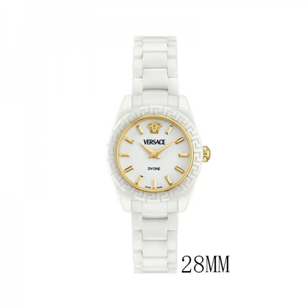 위핑,Versace 베르사체 여성용 아날로그 시계 Dv One Mini VE9F00224