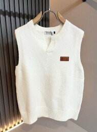 브루넬로 쿠치넬리 Brunello Cucinelli 신상 심플 남녀 울 니트 베스트