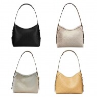 토리버치 T 모노그램 페블 가죽 숄더백 175641 169374