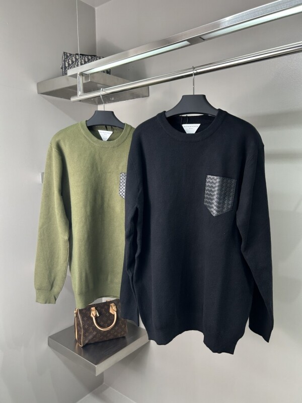 위핑,보테가베네타 포켓 캐시미어 니트