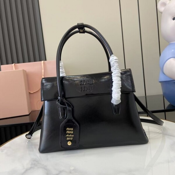 위핑,미우미우 MIU MIU MiMisolitaire 모던 빈티지 여성 토트백