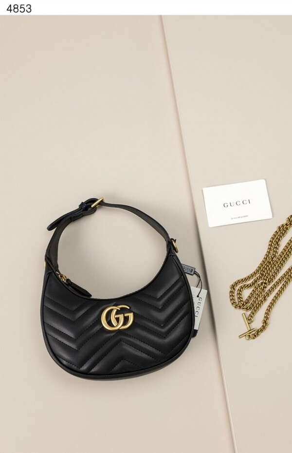 위핑,구찌 마몽 하프문 쉐입 미니백