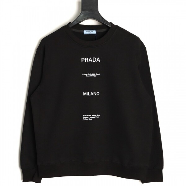 위핑,프라다 로고 맨투맨